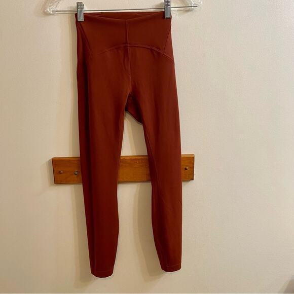 Lululemon InStill High-Rise Tight 25" Mulled Wine Leggings Women’s Sz 2 Workout - Picture 2 of 13
